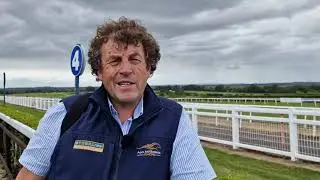 Trainer Ado McGuinness talks about Current Option who runs on Day 1 of Irish Champions Weekend 2022