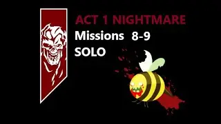 Act 1 Solo Nightmare Missions 8-9 | Special Delivery, The Diner | Back 4 Blood Gameplay