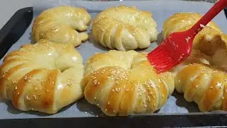 Nutella bread roll recipe | soft and fluffy bread roll | No mixer needed |  Bake N Roll