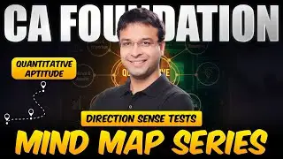 Direction Sense Tests | CA Foundation Jan 2026 | CA Nishant Kumar | Vishwas CA