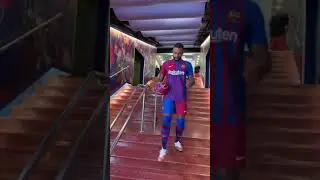 Memphis Depay Barcelona Presentation 2021