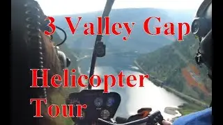 A Helicopter Tour around Three Valley Gap in south-central BC