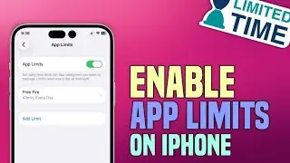 Control Your Screen Time Now &ndash; How to App Limit on iPhone || Tech Wash