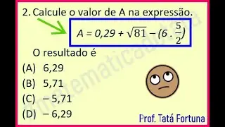 Quer aprender expressões aritméticas? Assista esse vídeo!