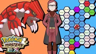 BEST 1/5 - 5/5 MAXIE AND GROUDON SYNC GRID BUILDS GUIDE! | Pokemon Masters EX