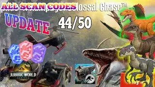 Jurassic World REBIRTH 2025 MATTEL Scan Codes All Dinosaurs UPDATE 44/50 VELOCIRAPTOR TRIOLOGY SET