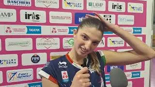 La centrale Chiara Marinucci commenta la sconfitta 0-3 contro Fasano