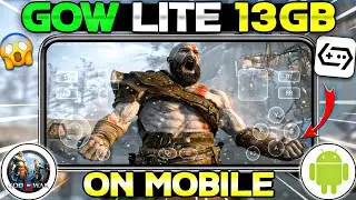 🔥 God Of War Lite Version Only 13GB On Android | Gamehub Emulator Full Setup And GOW Lite Gameplay