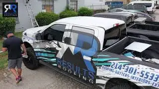 911 Commercial Tarp Job