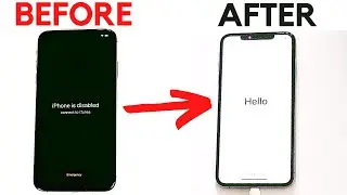Как сбросить настройки iPhone до заводских без пароля | Сброс настроек iPhone без пароля