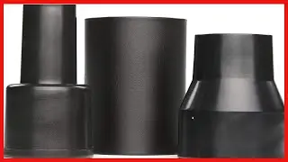 CRAFTSMAN CMXZVBE38673 3Piece WetDry Vacuum Adapter Connector Kit,Black