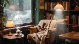 LO-FI HOUSE CAF&Eacute; ☕ 1-Hour Rainy Day Mix 🌧️ Chill Deep House & Coffee Beats | Work & Relax Vibes