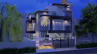 Upcoming Projects- 3D Exterior view #duplexhouses  | 26 x 50 | Geosky Construction Pvt Ltd