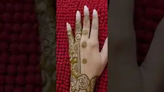 beautiful back hand henna design ✨️  #mehndidesignforbackhand #trendingdesign