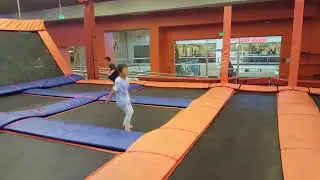 TheDinhFamily - Derrick, Brandon, Shawn at the Sky Zone in Westminster Mall 12/7/2017 P5