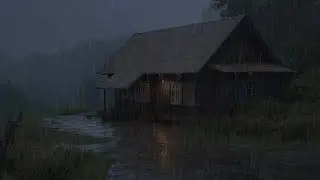 Gentle Rain Sounds at Night for Deep Rest, Calm Breathing, and Mental Relaxation