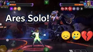 Ares boss solo with Photon|Epoc of Pain|Ares boss|Marvel contest of champions|mcoc