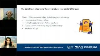 Secure Signing Webinar - The benefits of integrating Digital Signatures into Content Manager