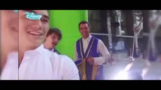 Behind the scenes of Descendants 2 With Mitchell hope, booboo Stewart, dan payne