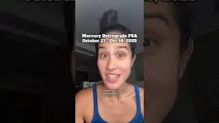 Mercury Retrograde is Coming (Fall 2025)