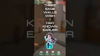Sage Wall Boost and One-Ways Split 🙂#valorant #shorts #op