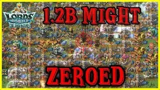 TTSJ【王國紀元】Lords Mobile 1.2B might zeroed ｜清零12億戰力 嚇到吃手手！