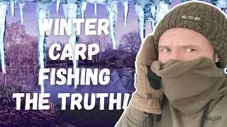 Зимняя ловля карпа — правда и суровая реальность!
