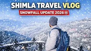 Shimla Mein Barf ❄️ | Snowfall Update 2026 | Shimla Travel Guide