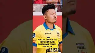 Alasan Jasper ter Heide Menolak Panggilan Timnas Indonesia #timnas #indonesia #timnasindonesia