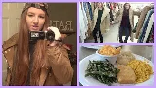 Last Day of Winter Break + Thrifting & Food Hauls