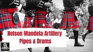 Nelson Mandela Artillery on the Queen Elizabeth.