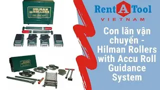 Con lăn vận chuyển - Hilman Rollers with Accu Roll Guidance System