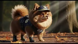 A Police Dog Rescue #dog #animals #police #pomeranian