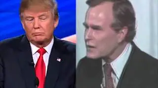 Trump debates Bush and Reagan on Immigration