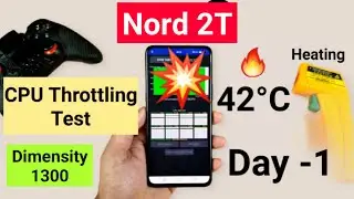 OnePlus Nord 2T CPU Throttling Dimensity 1300 Shocking Results OMG 😱