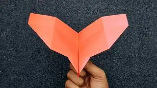 DIY How To Make Easy Paper Flapping Wings | Handmade Paper Toy Plane | Origami Flapping Toy