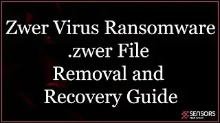 Zwer Virus File Ransomware - Removal + Decryption GUIDE
