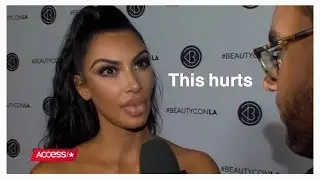KIM KARDASHIAN IS UNABLE TO BLINK BECAUSE OF BOTOX