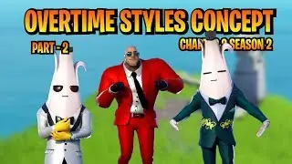 Fortnite Chapter 2 Season 2 OVERTIME SKIN STYLE Concepts Part 2!