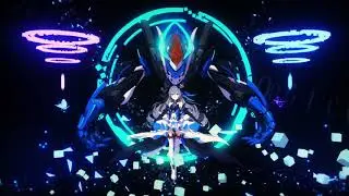 [Wallpaper] CyberAngel song [Slow Loop 300%]