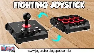 Análise do Novo iPEGA 9059 Fighting Joystick - Controle Arcade MUITO TOP!