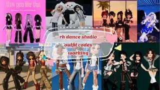 RH DANCE STUDIO WORKING OUTFIT CODES  ROBLOX (TESTING SERVER)