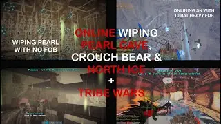 ONLINE WIPING PEARL CAVE… WITHOUT A FOB + ONLINING CROUCH BEAR & NORTH ICE + TRIBE WARS I #KNIGHTS