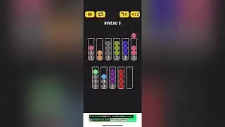 Ball sort Level 4-6 Solution Walkthrough 