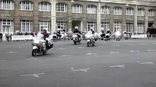 Paris Prefecture of Police Motorcycle Display