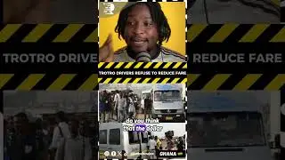 GHANA TROTRO DRIVERS REFUSE TO REDUCE TRANSPORTATION FARE 🇬🇭😳
