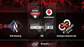 RAINBOW SIX SIEGE - END GAMING vs EXAEQUO QUANTIX - EVC 2018