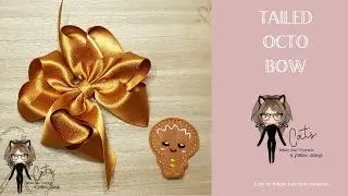 How to make a Split Tail Double Twisted Boutique Bow, How to make a Split Tailed Octo Boutique Bow