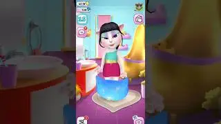 My talking Angela #shorts #angela #trending #foryou #cartoon #cat #top