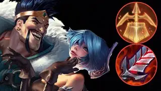 Wild Rift Draven supported by this amazing Sona